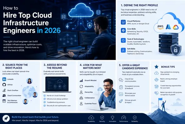 How to Hire Top Cloud Infrastructure Engineers in 2026